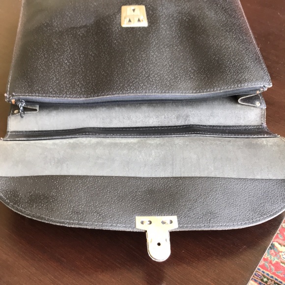 VINTAGE FRENCH LEATHER CASE FROM PARIS FRANCE - Picture 6 of 8